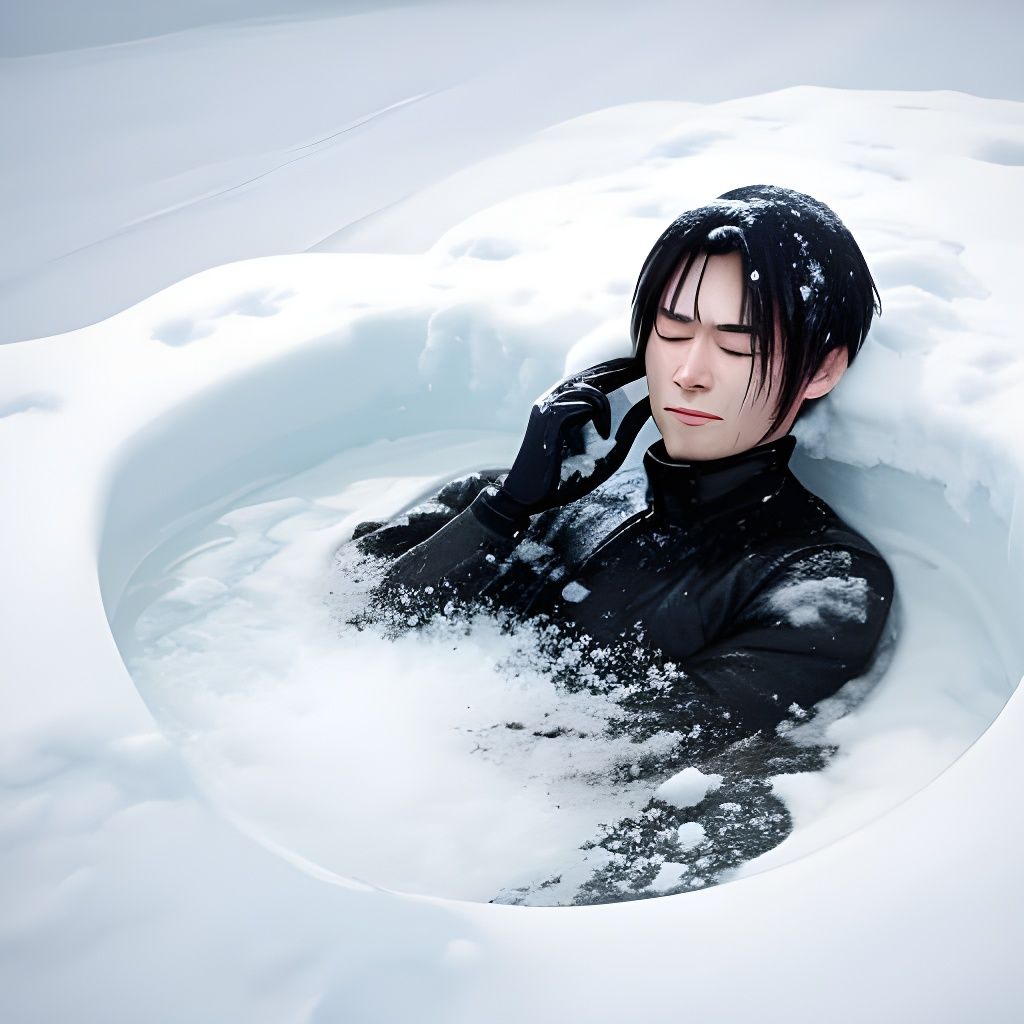 Be melting snow,
Wash yourself of yourself--Rumi