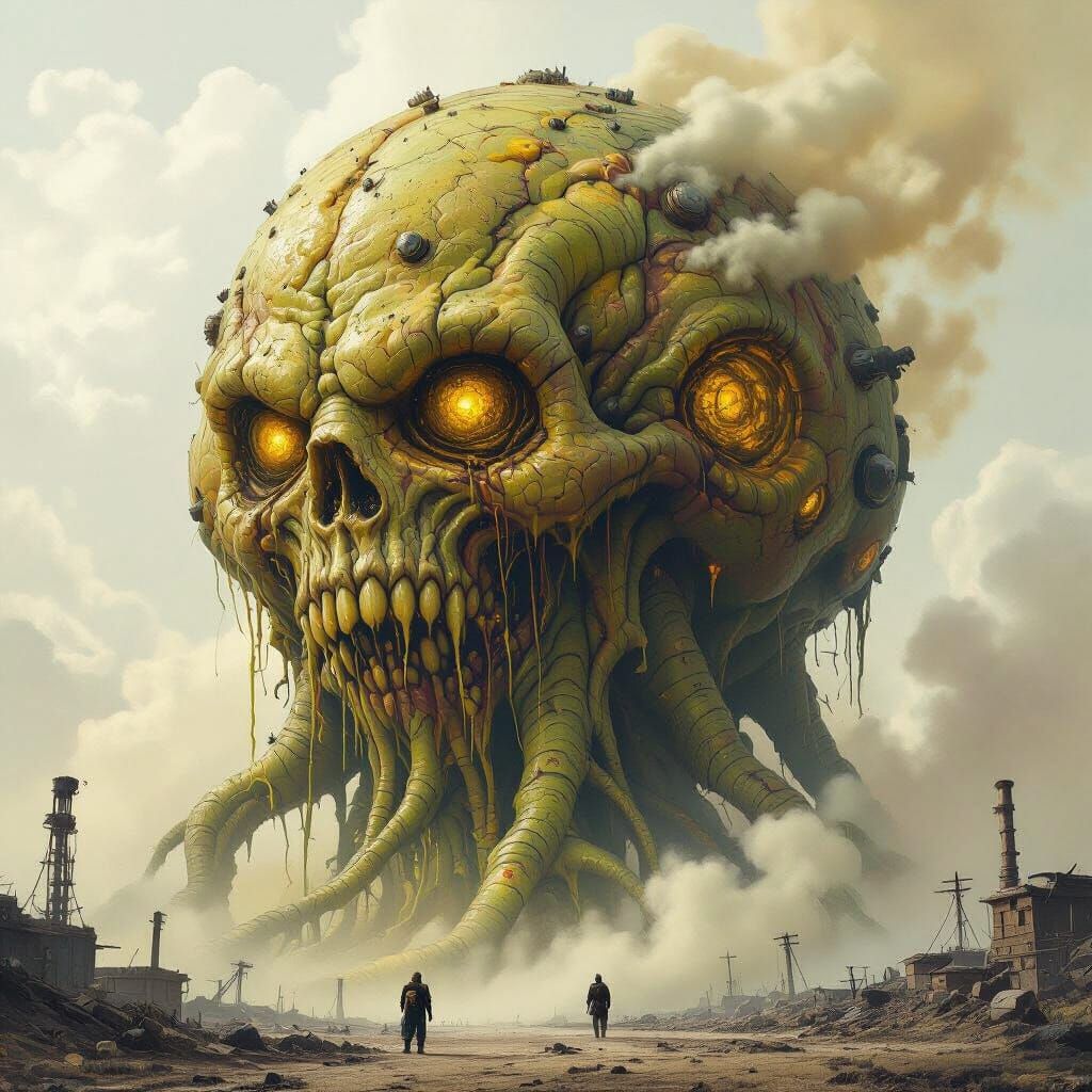 Gorgorrhea: Monstrous Filth Abyss in Biomechanical Style