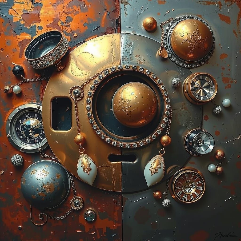 Reflections: A Study in Metallic Surfaces