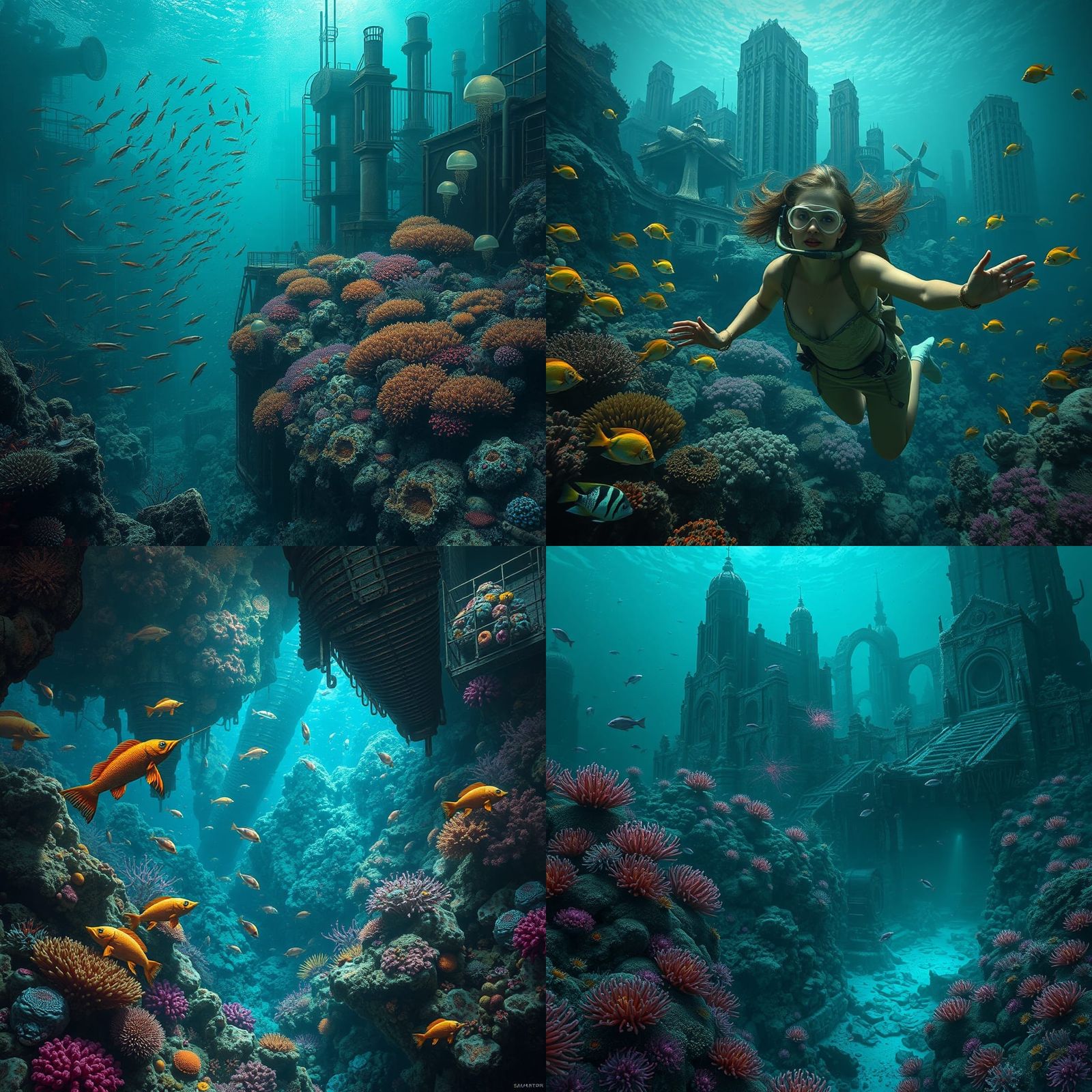 Coral reef bioshock