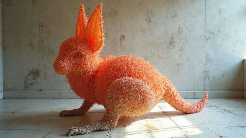 Surreal Moebius Sculpture