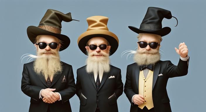 ZZ Top as Sharp Dressed Mice