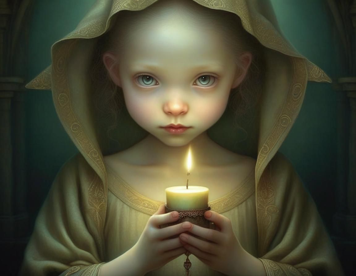 Candle lit