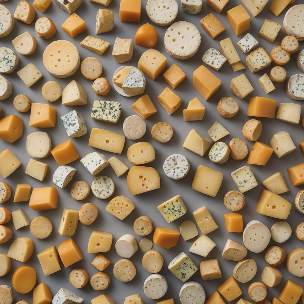 Cheese Close-Up: Professional Photography with Bokeh