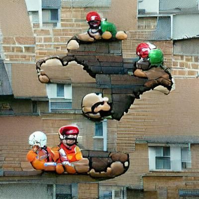 Cartoon Mario Illustration