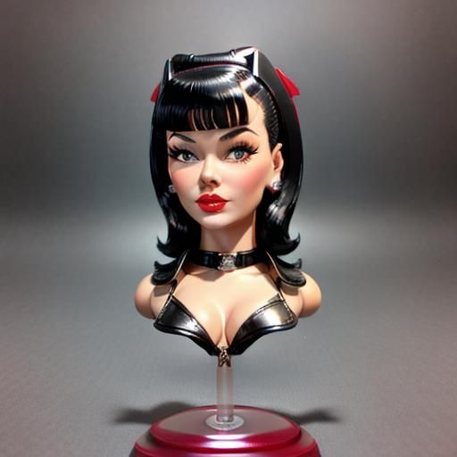 Bettie Page Bobblehead Figurine