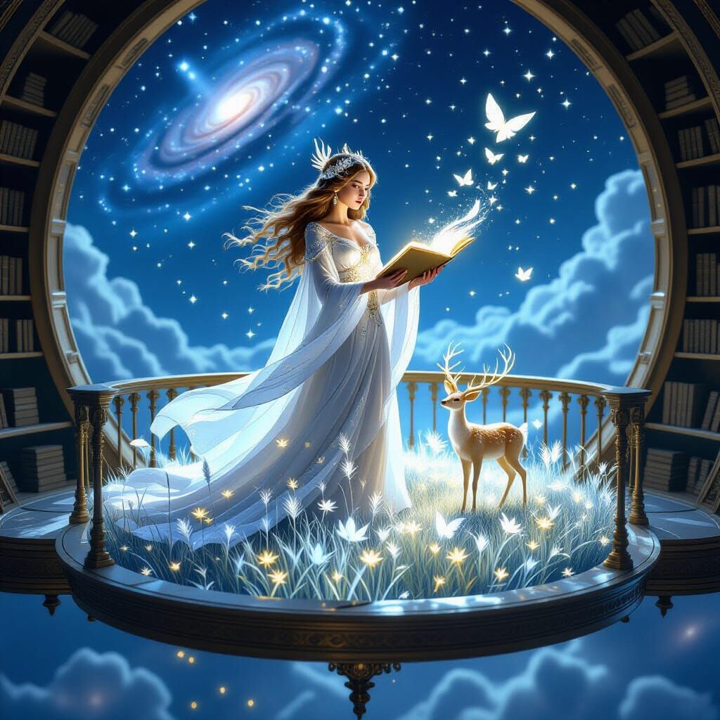 The stars watched as stories bloomed