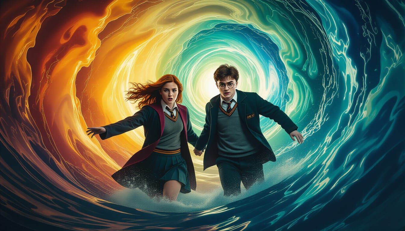 Ginny and Harry: Time-Traveling Surrealism