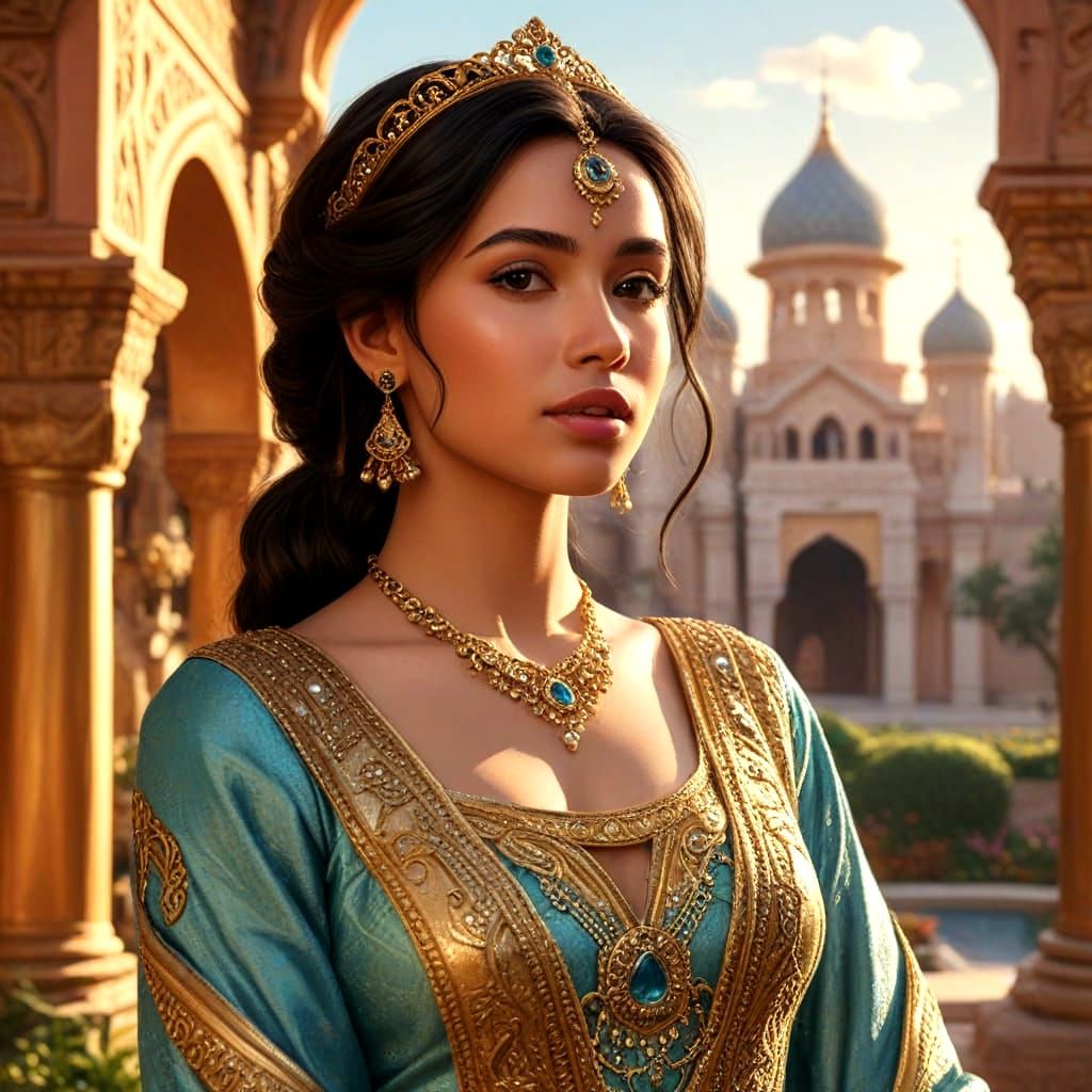 Princess Jasmine Digital Art