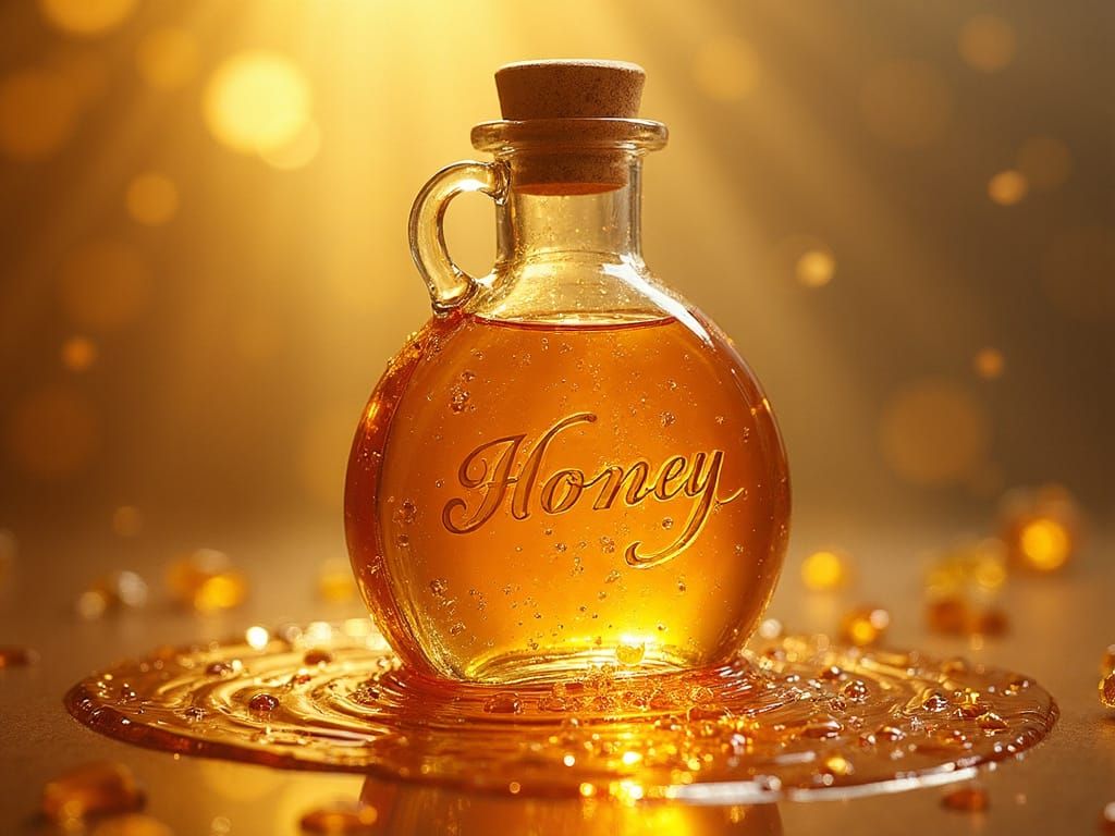 Honey Ballerina in Expressionist Oil Painting