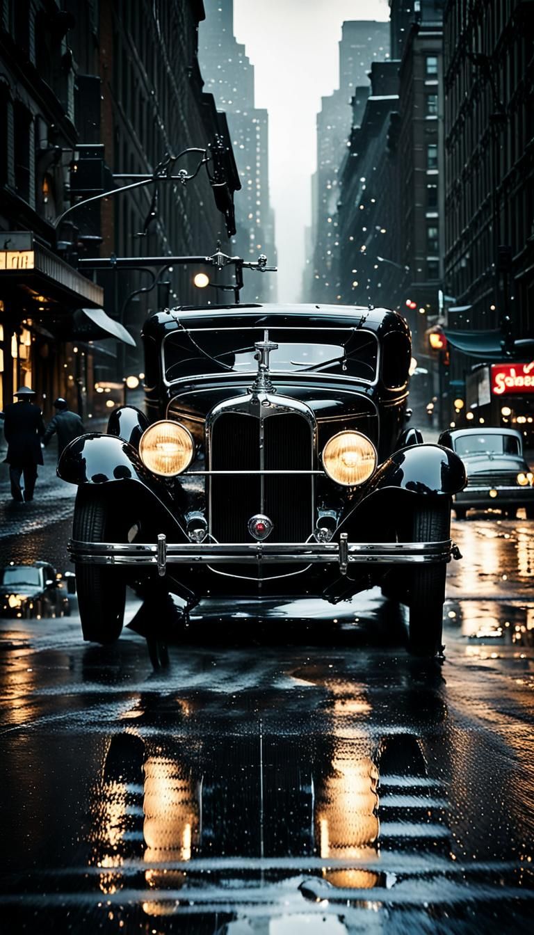 Spiderman Noir Lands in 1930s Film Noir Scene