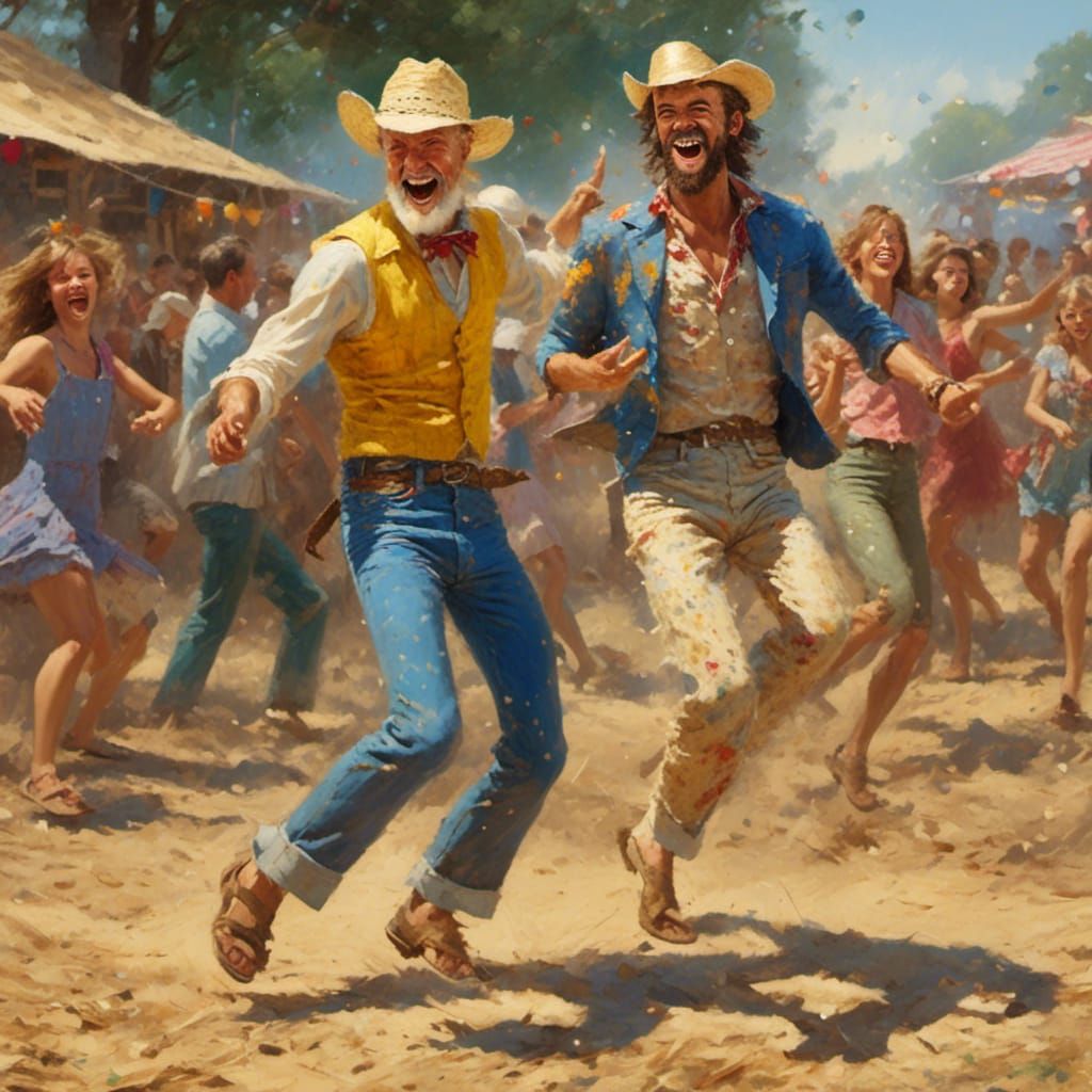 Barefoot Hillbilly Disco Dance