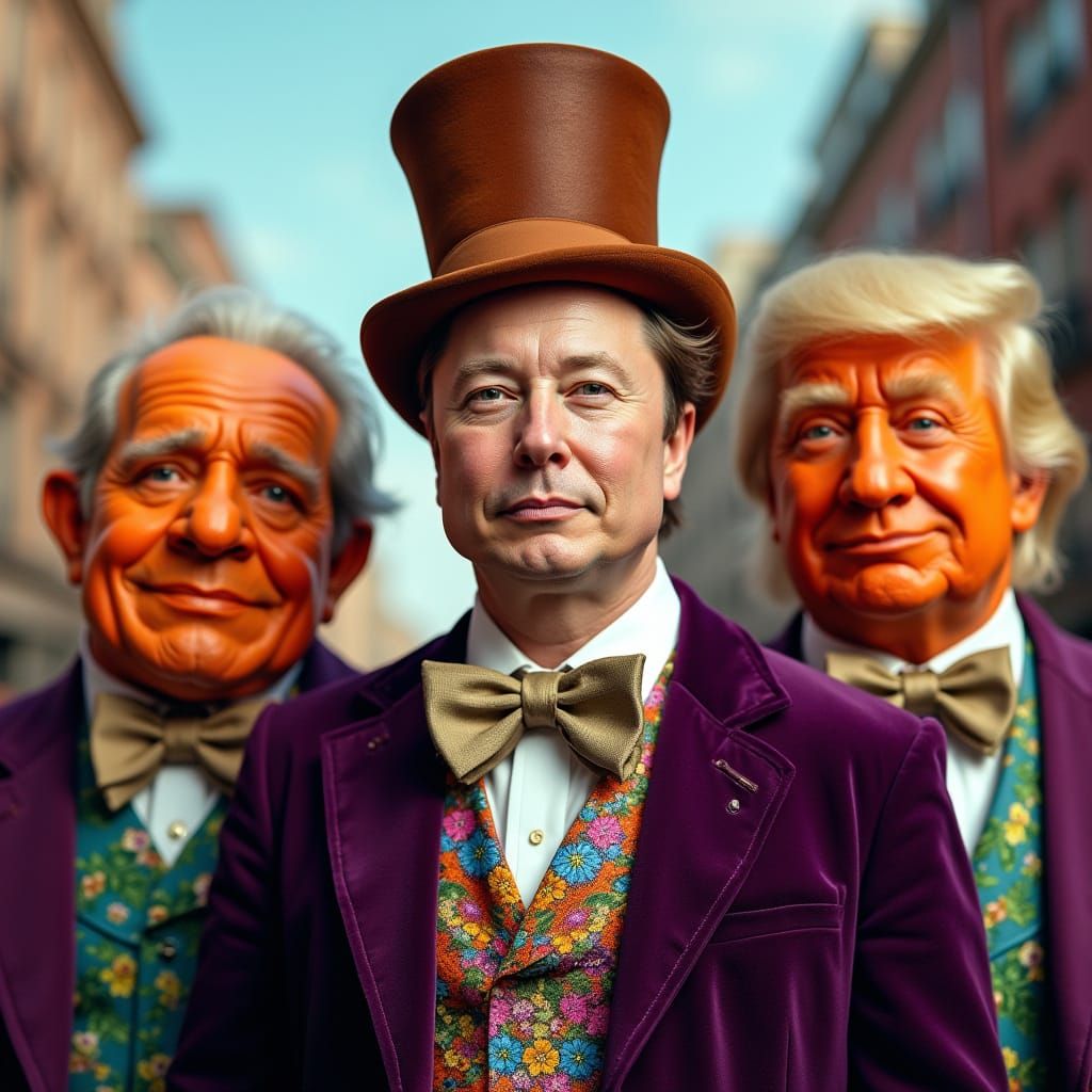 Eccentric Billionaire Channels Willy Wonka in Whimsical, Sat...