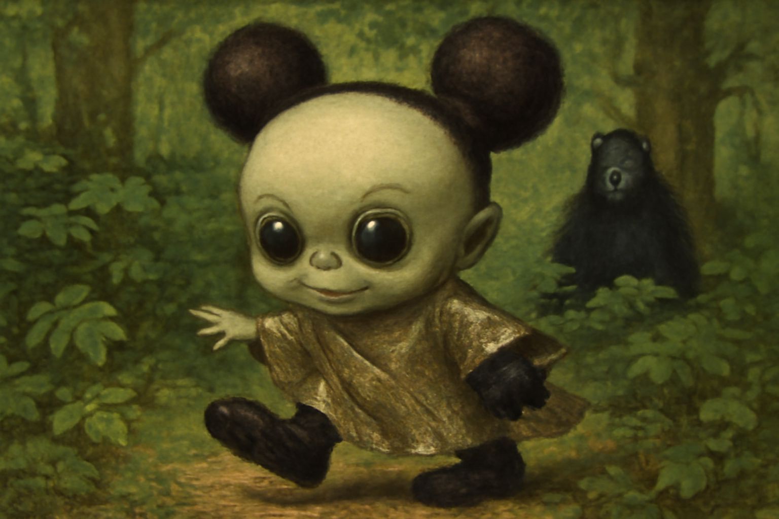 Loony-Buns in Spite of Furry Gothfather in the Understorey