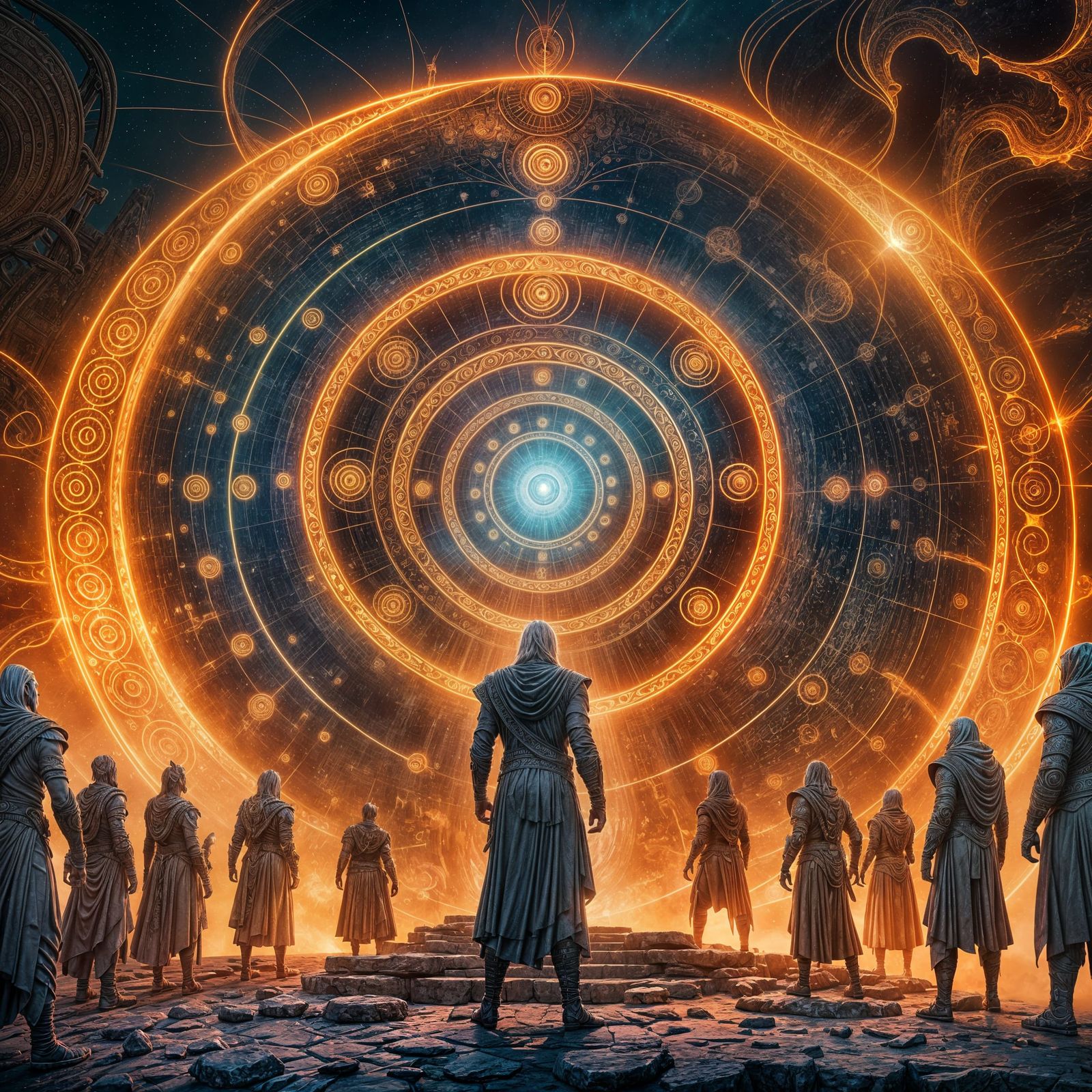 Thirteen Ancient Beings Guarding the Timeline