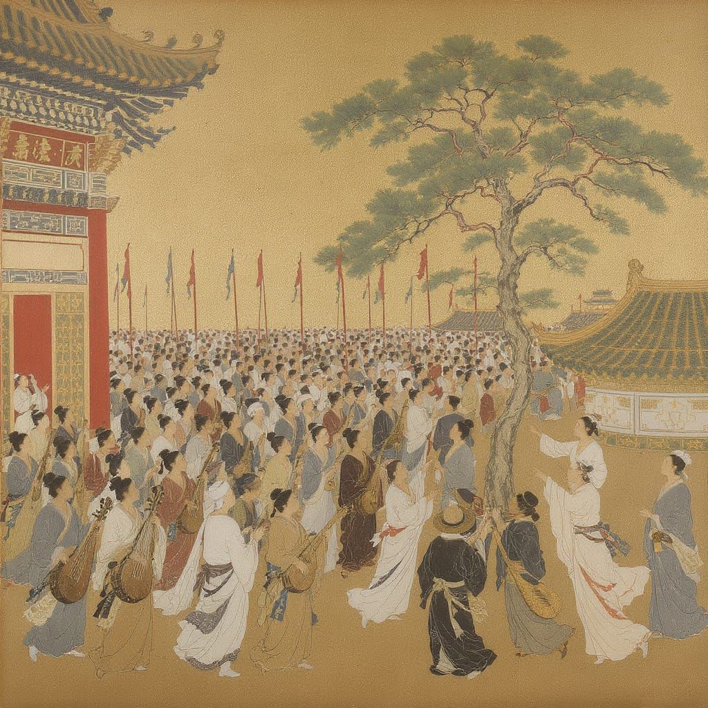 A crowd in Xanadu has now turned out in force outside the gates of the pleasure dome. Despite the sheer number of people...