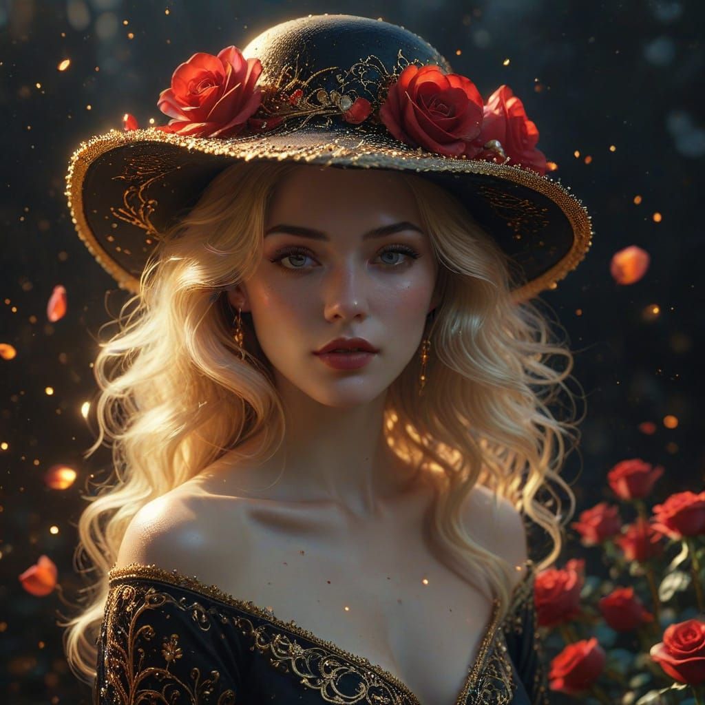 Ethereal Beauty in Golden Hour