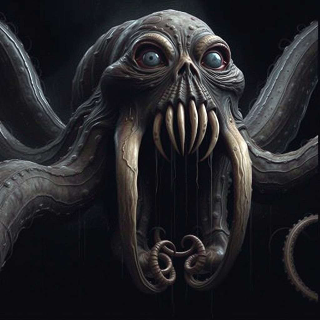 Yog-Sothoth: Gargantuan Horror Outside Time, in Dark Surreal...