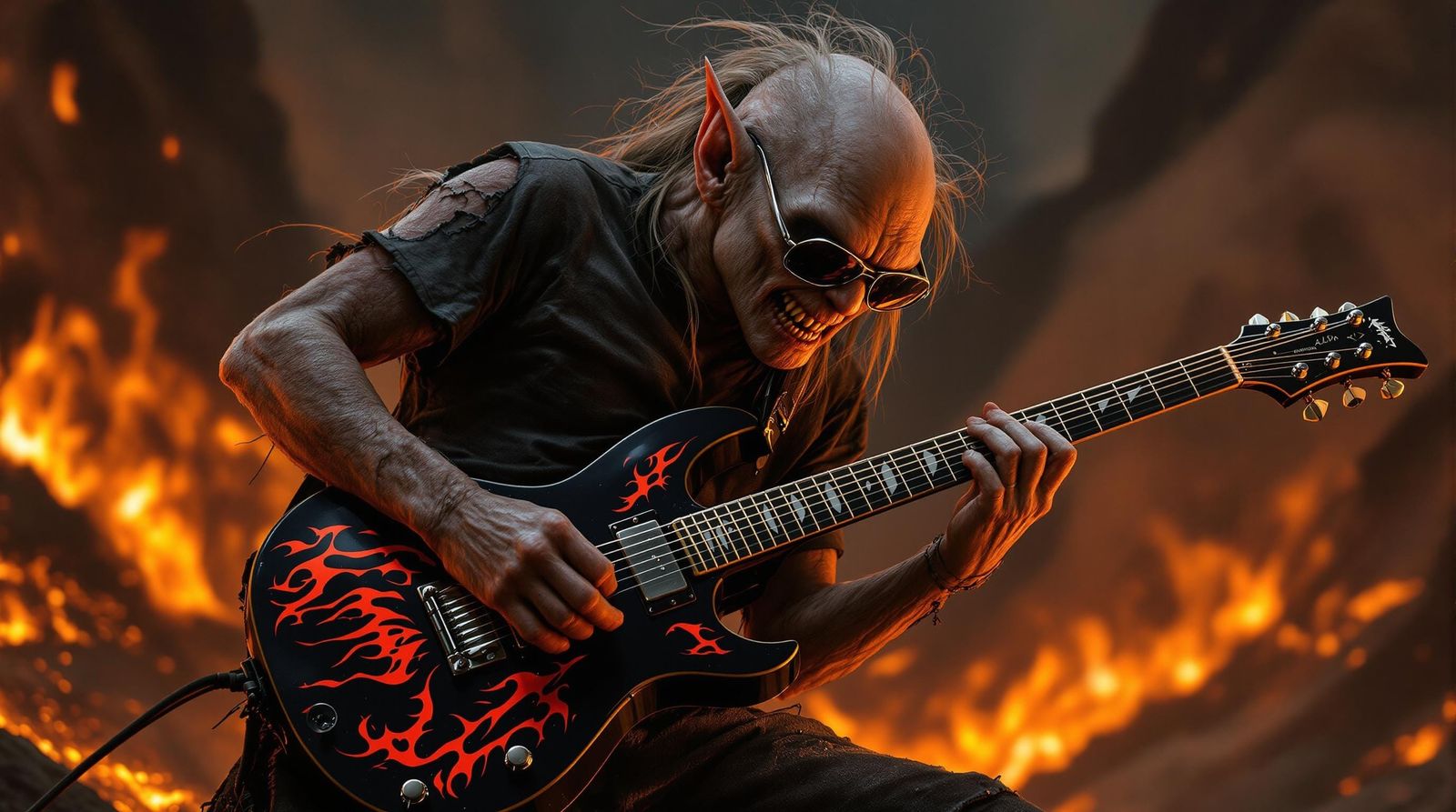 Gollum in Rockstar Mode