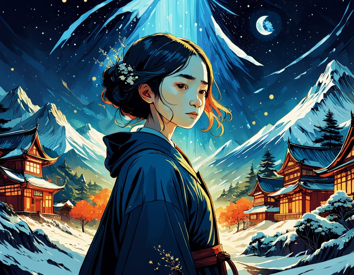 Seasons in Prisms: Fantasy Digital Art