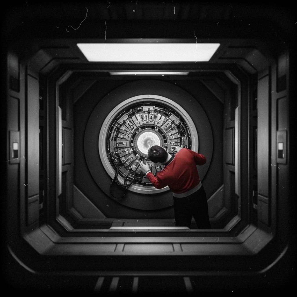 Star Trek Jefferies Tube Cinematic Film Still