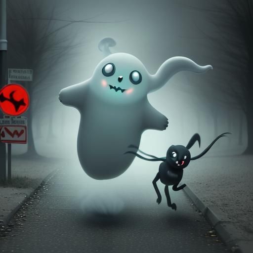 Ephemeral Scamper Ghosts: Harmless and Fast-Moving