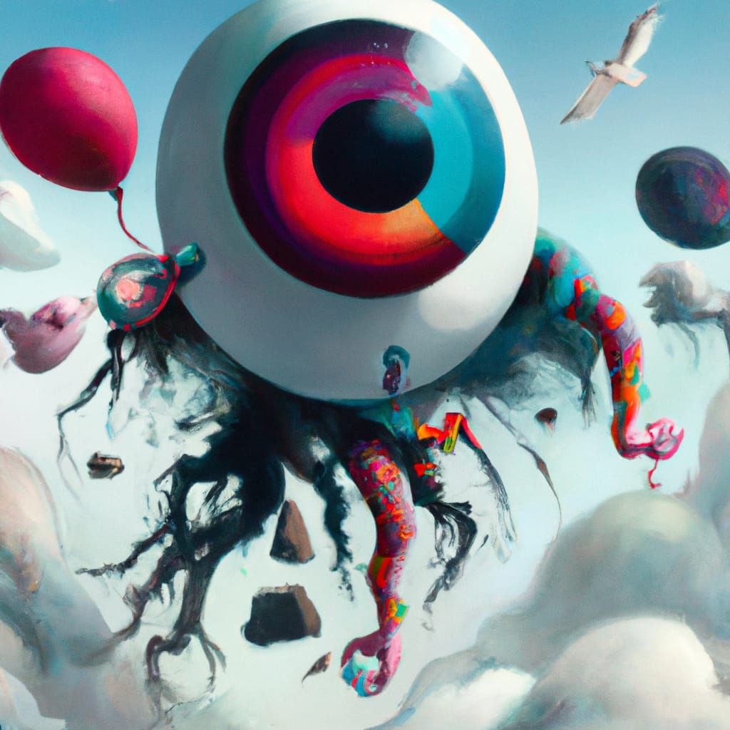 Terrifyingly Beautiful Marshmallow Humanoid Artwork