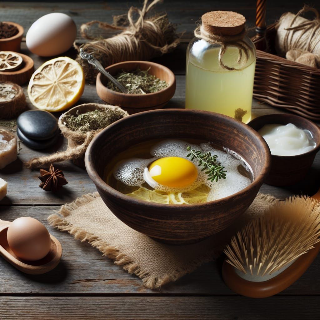 Medieval Beauty: Lemon and Egg White Face Mask