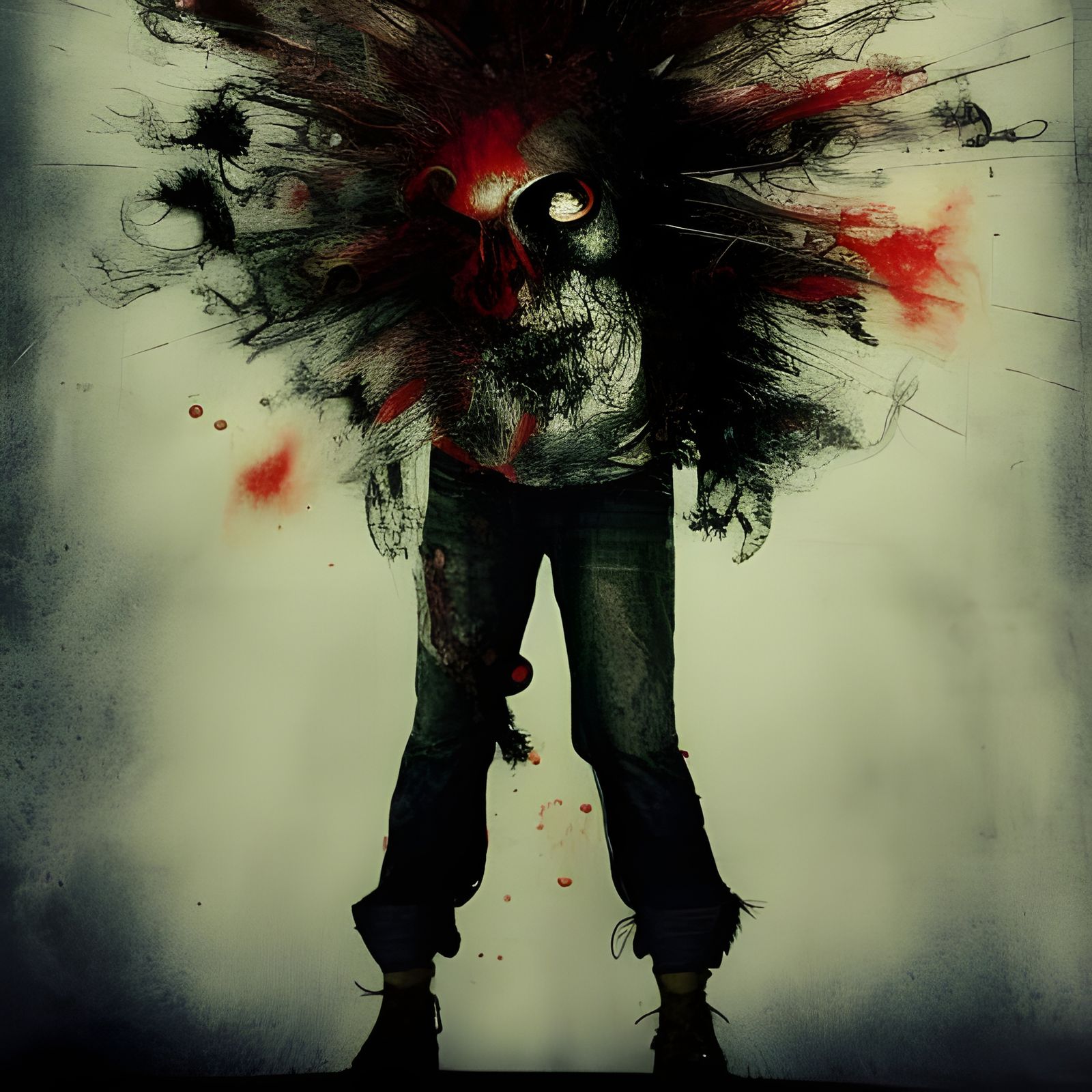 Arcane Pirate in Moody Holographic Style