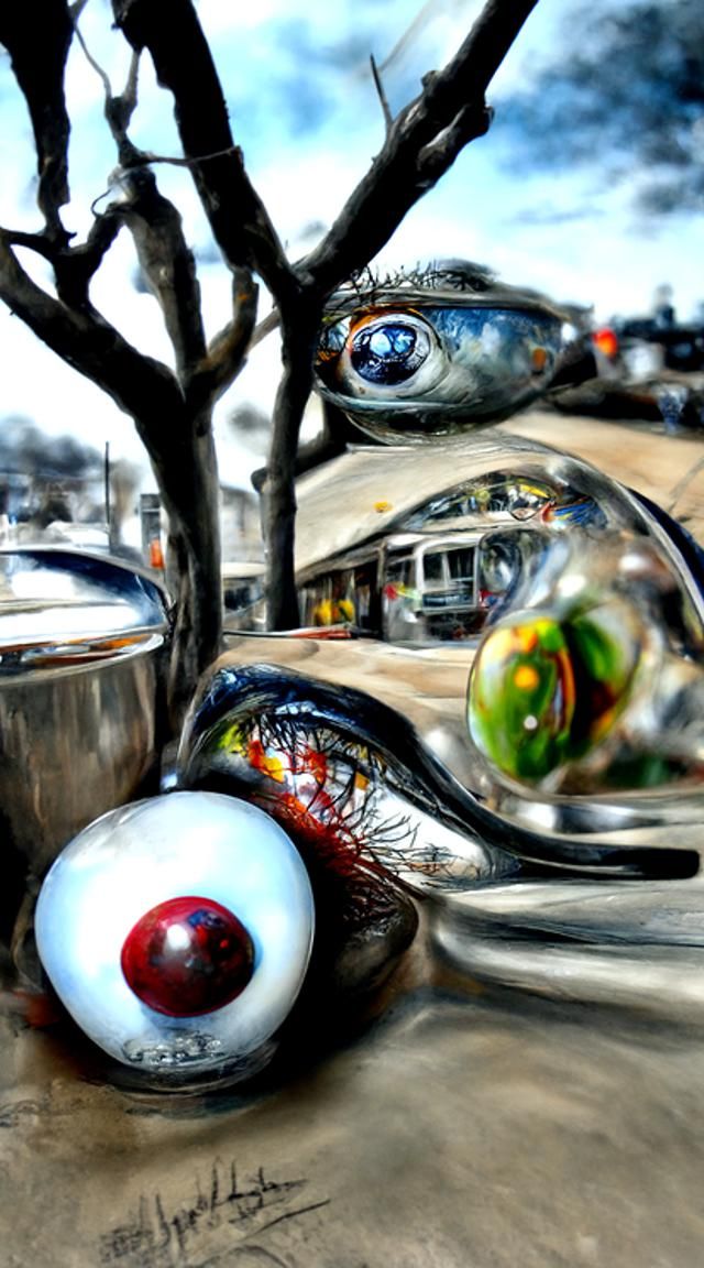 Hyperrealistic Eyeball Collection in HDR