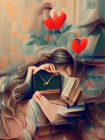 Surreal Abstract Landscape of Unsolved Emotions