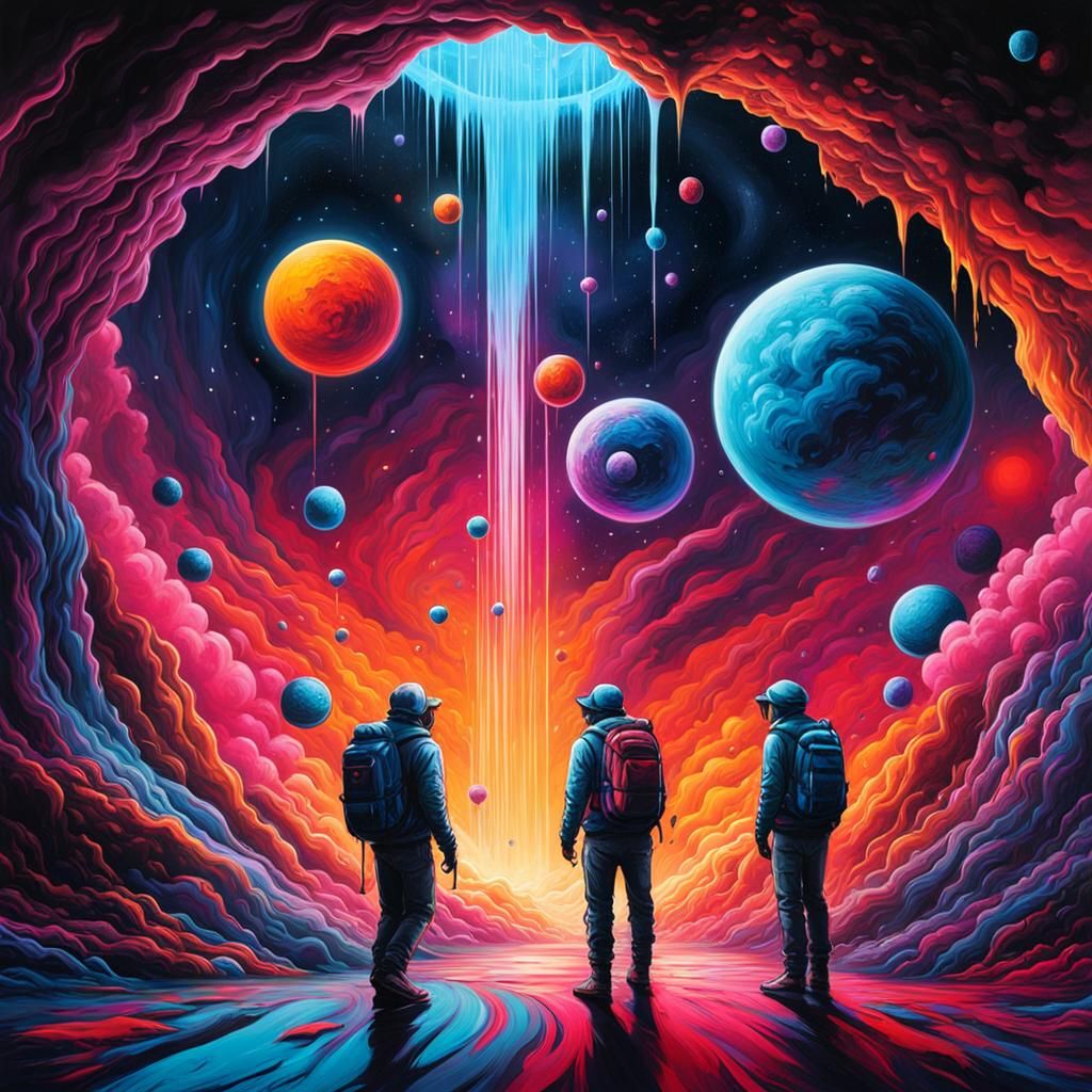 Lost in Space: Graffiti Art in Polychromatic Style