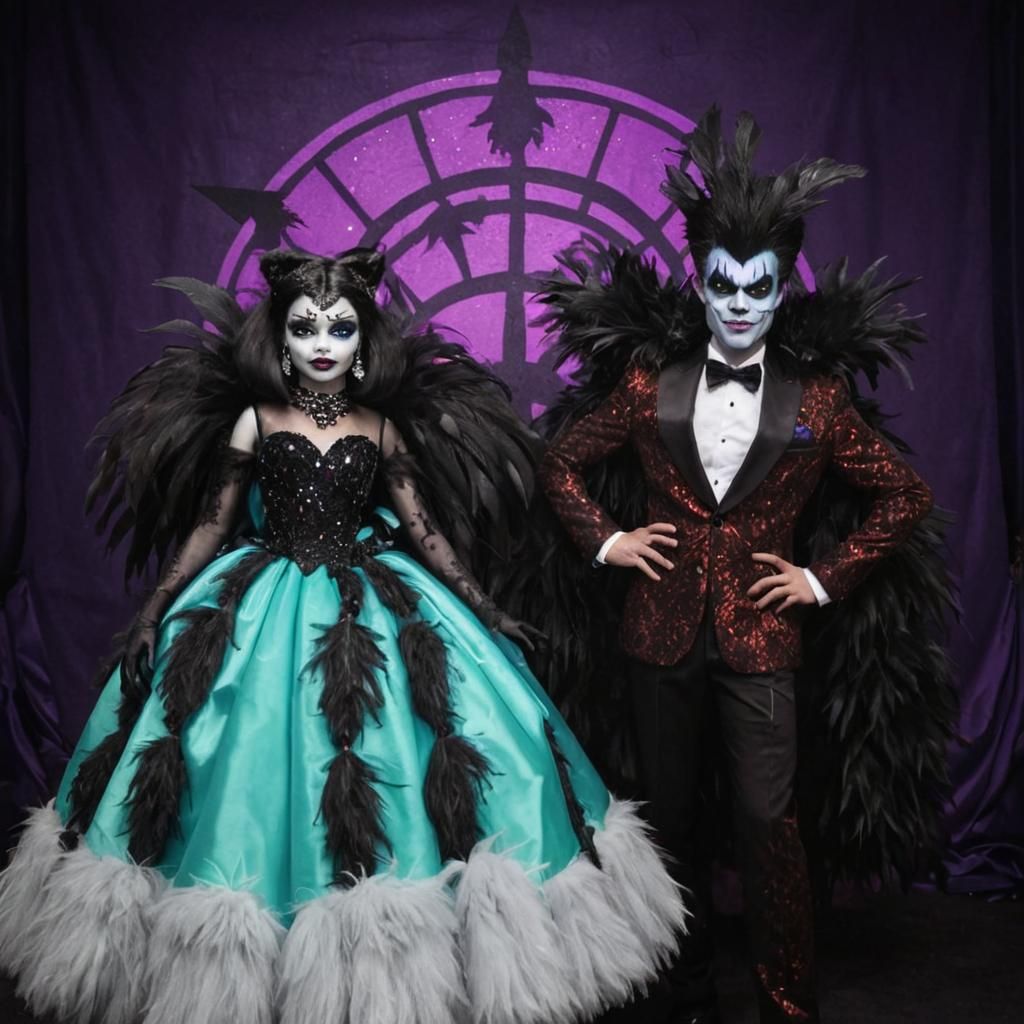 Monster High Retro-Futuristic Prom Photo