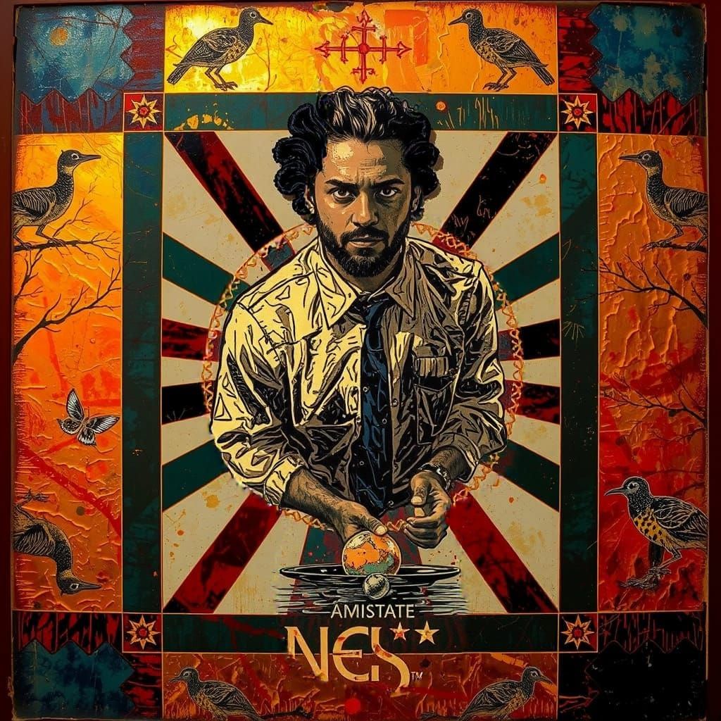 Etching of an Artist's Sketch