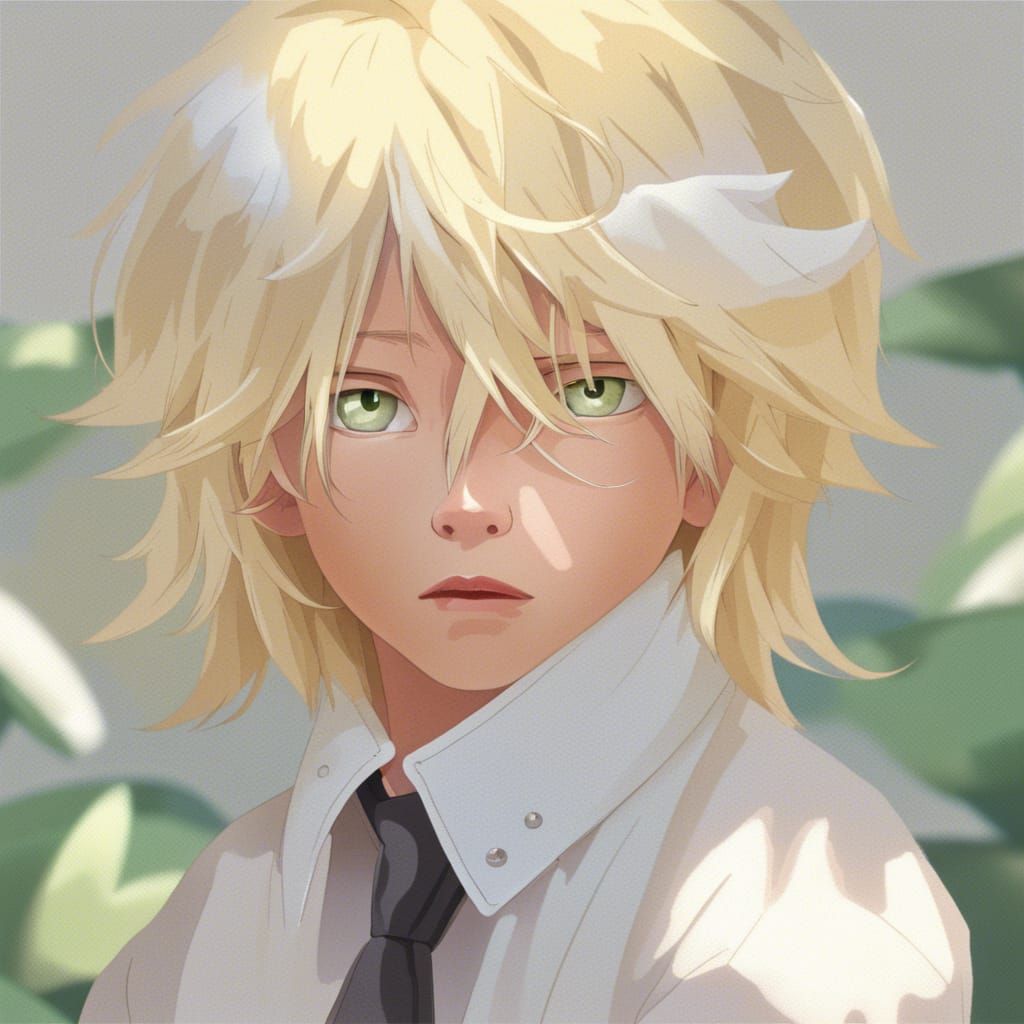 AI Image of a Blond Boy