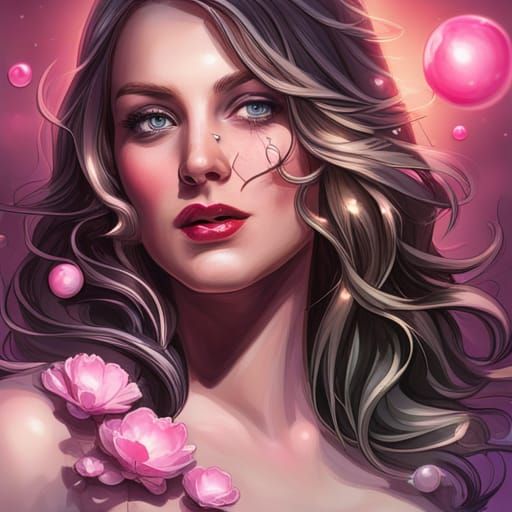 Magical Good Witch Portrait in Oz-like Land