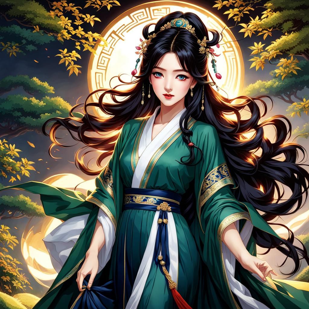 Gorgeous Xianxia Character in Ancient China Style