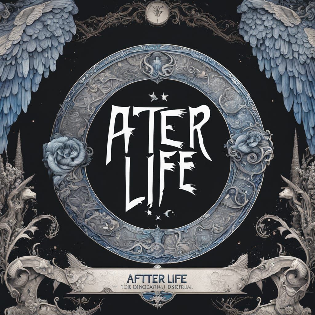 Winged Afterlife Logo in Digital Matte Painting