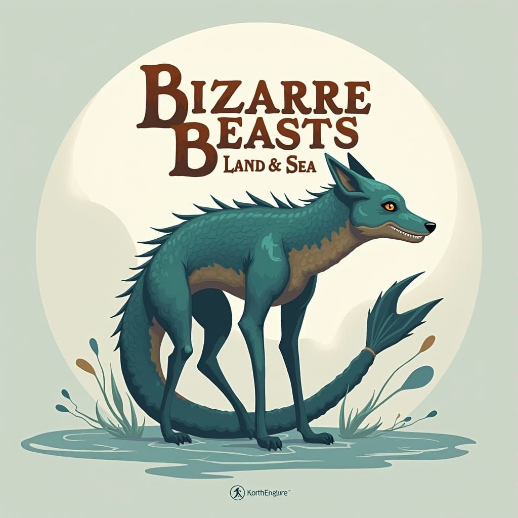 Hybrid Creature Logo for Bizarre Beasts Channel