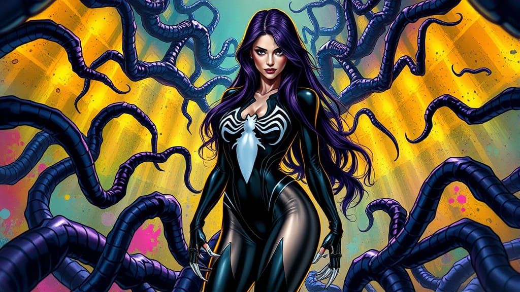 Goddess of Venomous Fury Unveiled in Hyperrealistic Splash A...