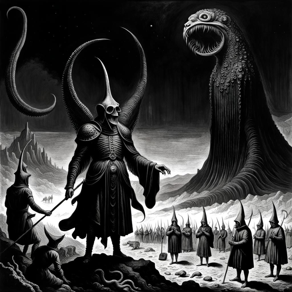 Horrific Discovery: God as Meat in a Surreal Nightmare