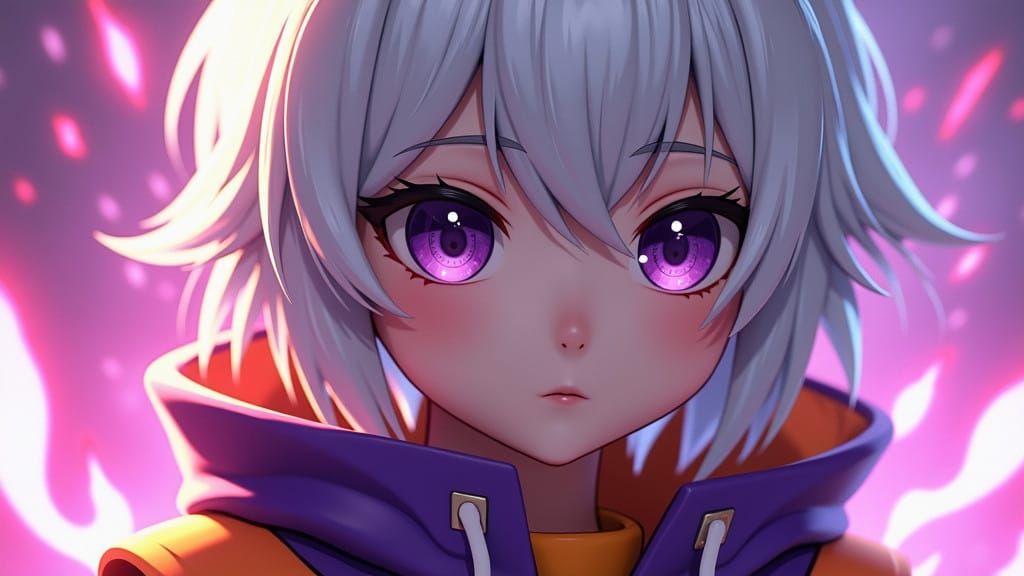 Mystical Ranger in Vibrant Hues