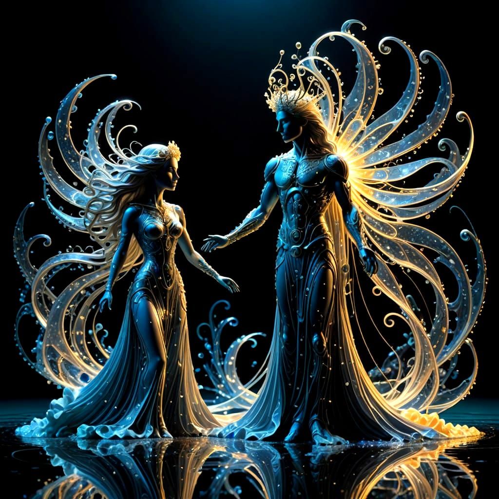 Mesmerizing love and elegance