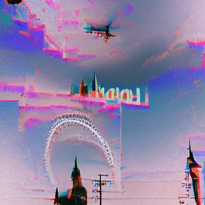 Impressionistic London Cityscape Painting