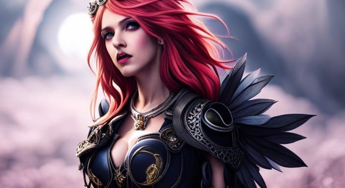 Dreamcore Titania in Clockpunk Fantasy