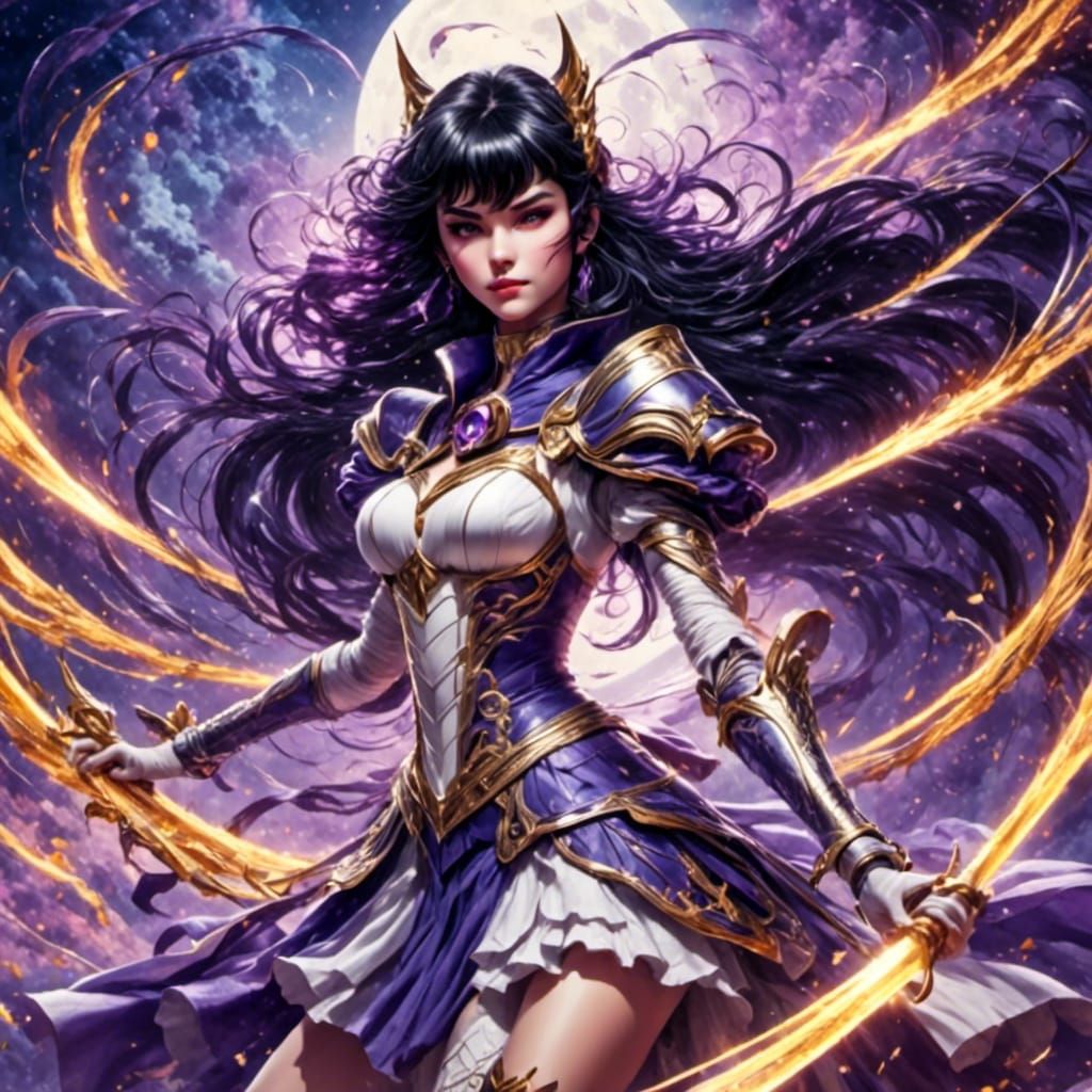 <lora:R evolution:1.0> <lora:Epic:1.0> Sailor Saturn (female)