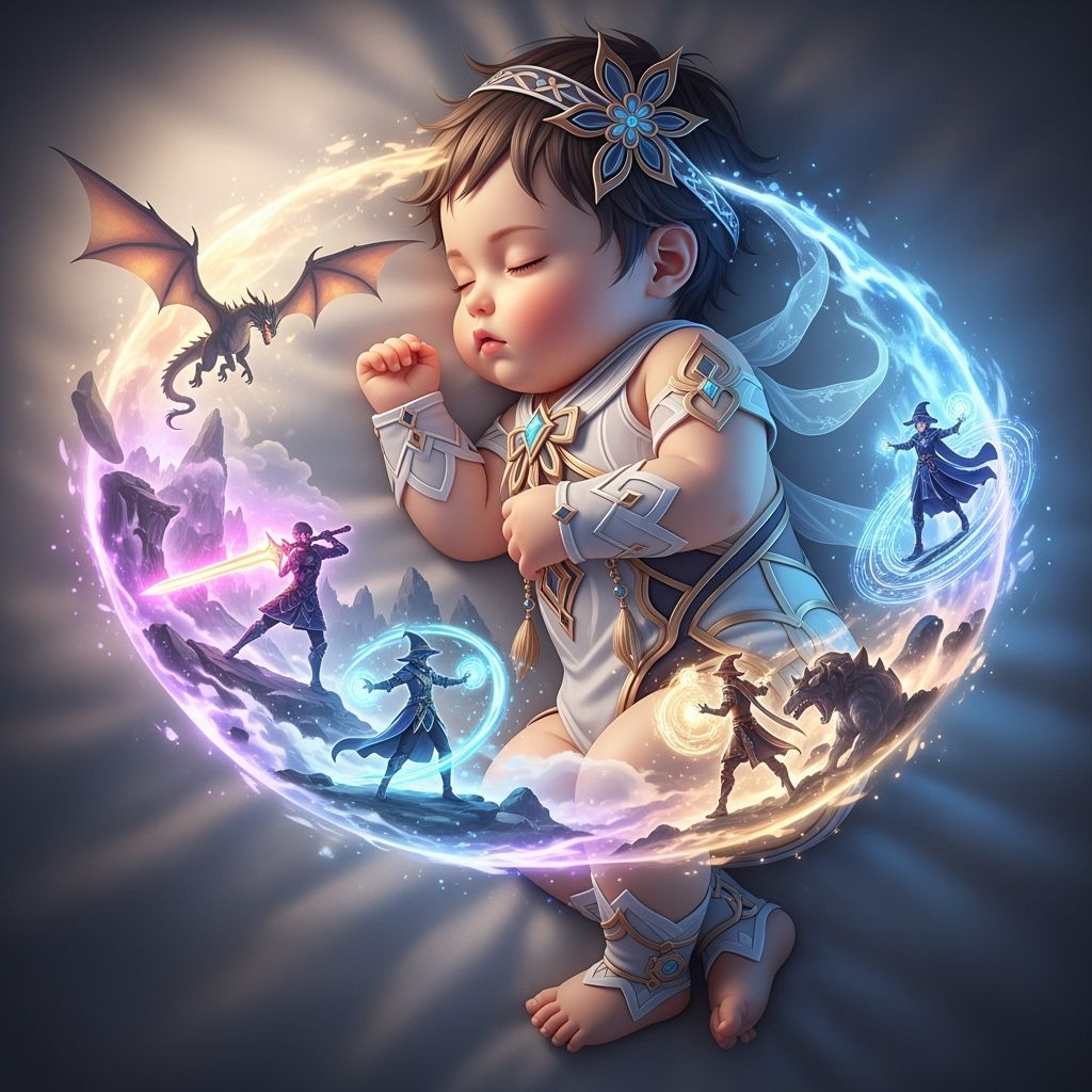 Baby's Anime Dream: Fantasy and Legend in 3D