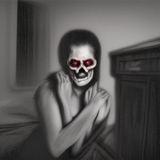 Haunted by Eternity, Dark Gothic Horror Scene