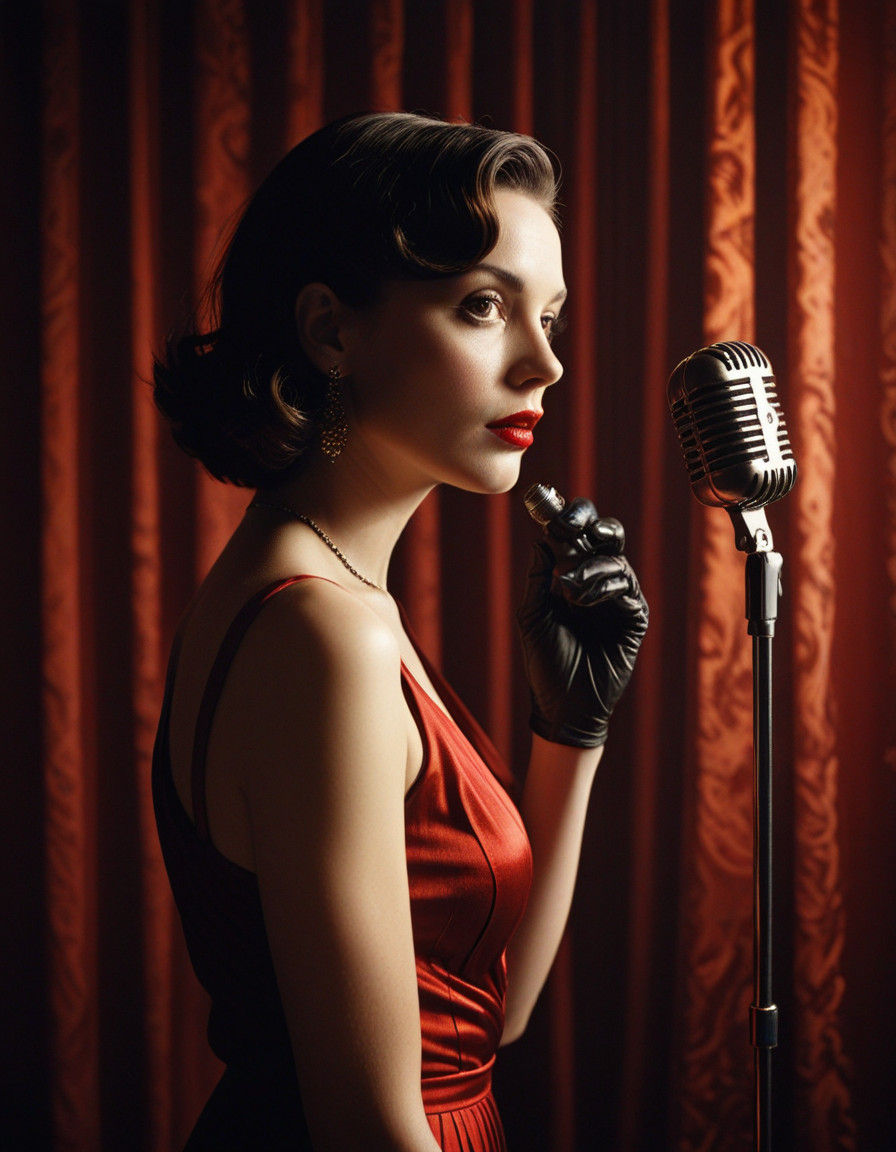 Timeless Film Noir Siren