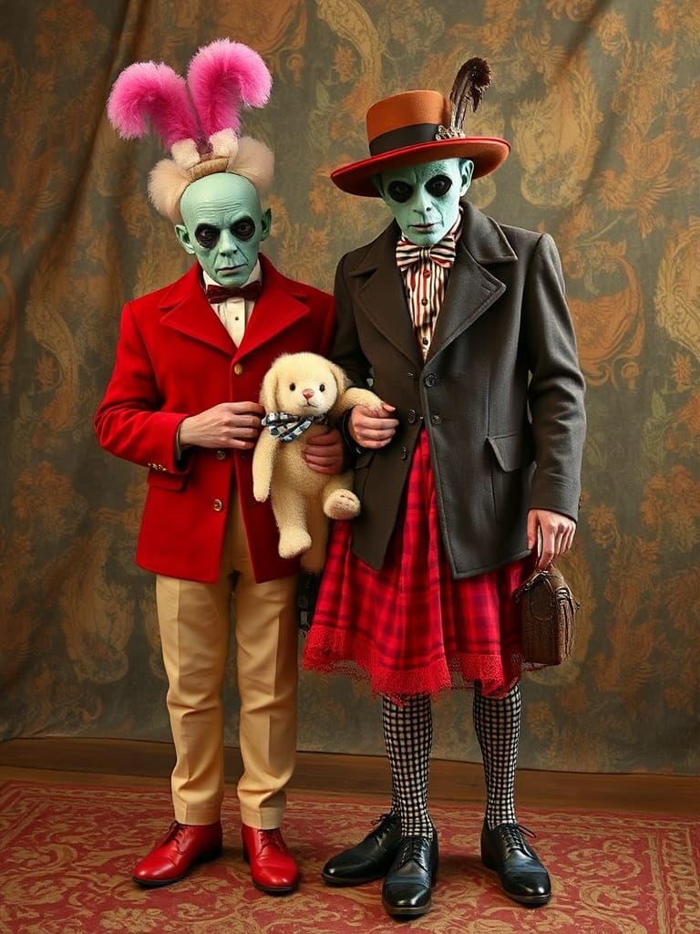 Surreal Costumes Inspired by Experimental Cinema